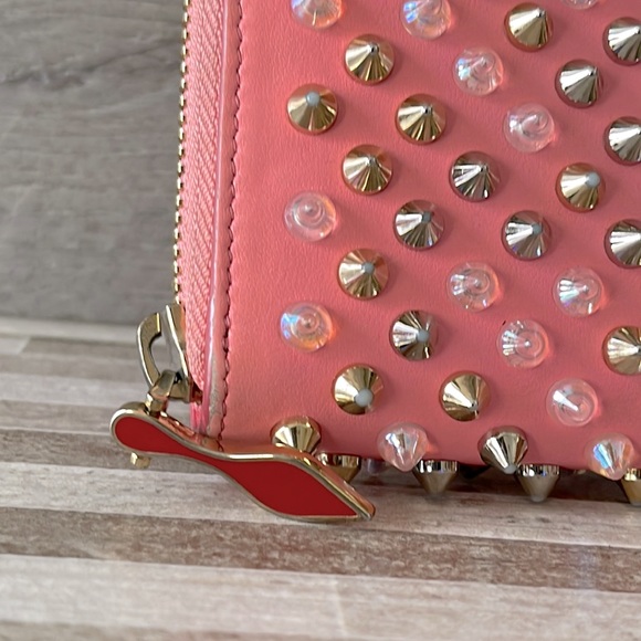 Christian Louboutin Panettone Spiked leather wallet - Picture 2 of 14
